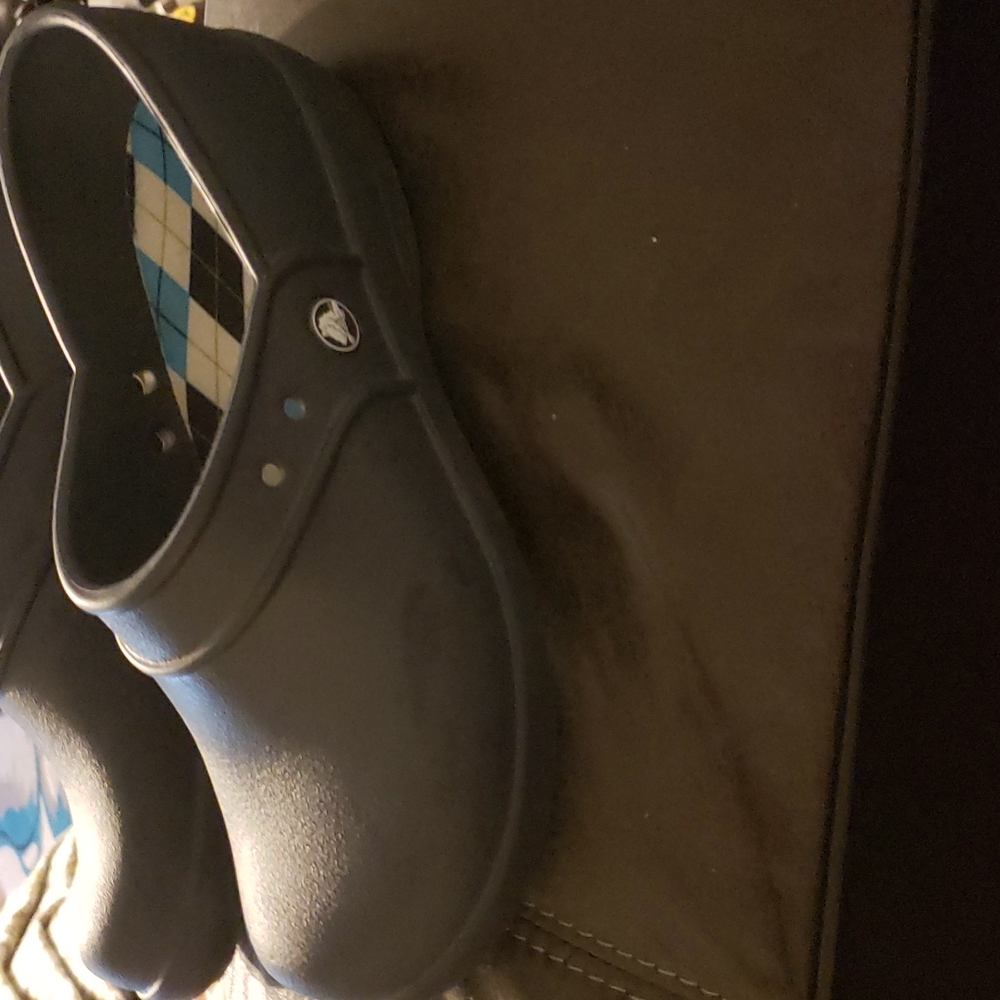 CROCS Neria Navy blue work clogs - Picture 2 of 5